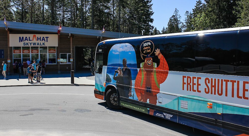 The Free Summer Shuttle to the Malahat Skywalk