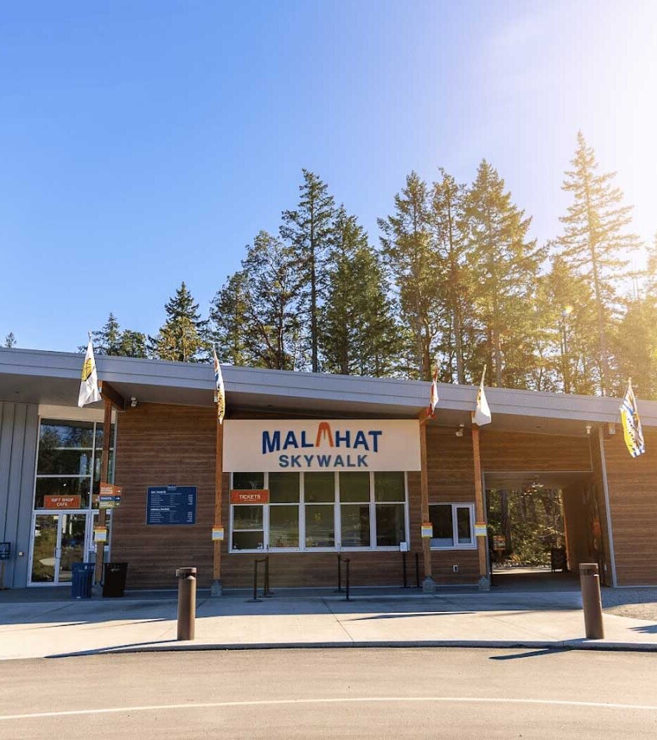Welcome Centre at Malahat SkyWalk