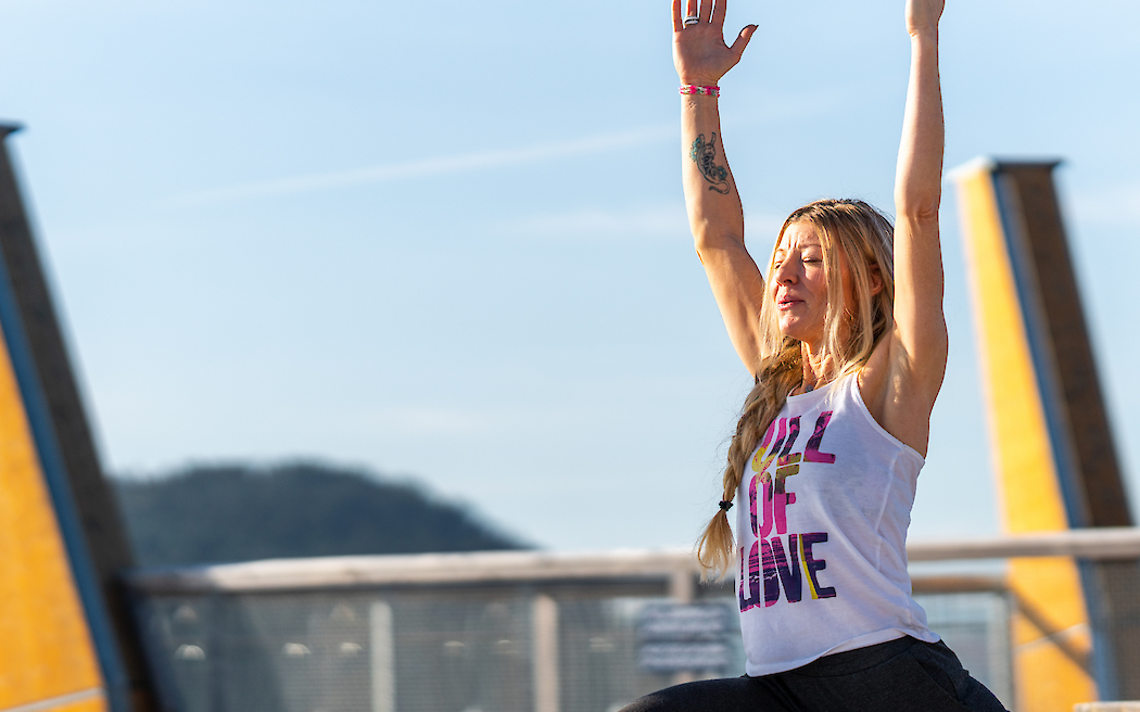 Begin the day with movement, mindfulness, and breathtaking views.