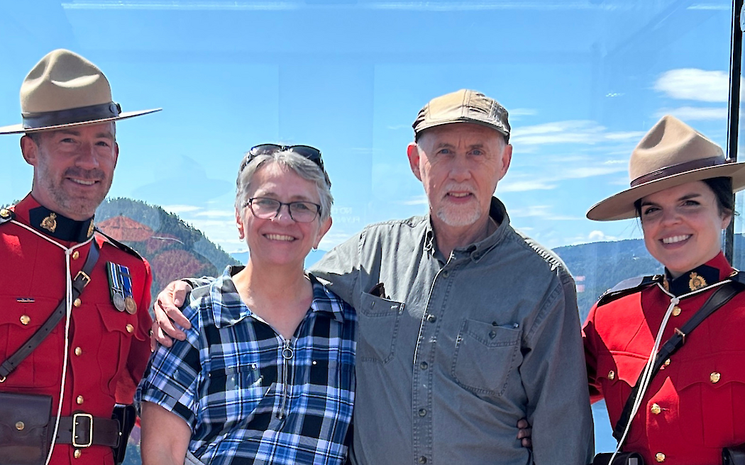 Red Serge, Big Views: Supporting Cops for Cancer